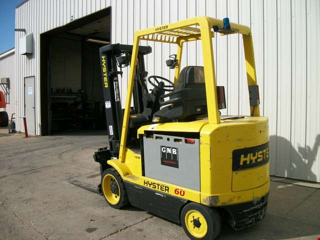 Used Hyster 4 Wheel Electric Forklift