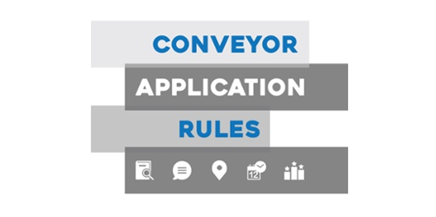 Conveyor Application Rules