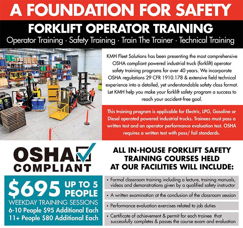 Forklift Training Safety Course Osha Kmh Fleet Solutions